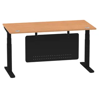 Air Height Adjustable Desk With Cable Ports