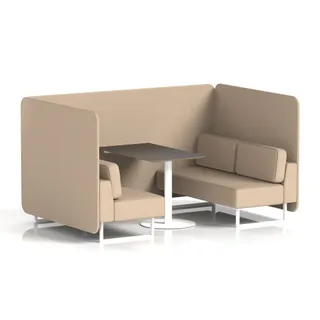 Brixworth Bench Booth in Single Tone