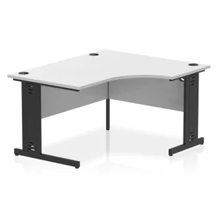 Impulse Crescent Desk Cable Managed Leg