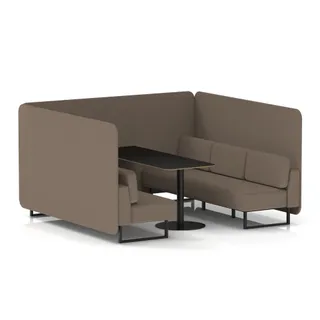 Brixworth Bench Booth in Single Tone