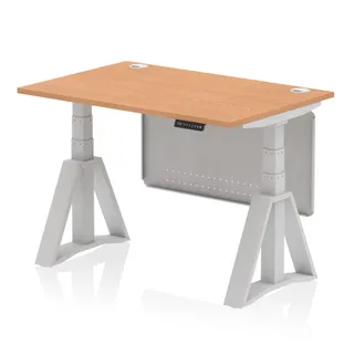 Air Height Adjustable Desk With Cable Ports
