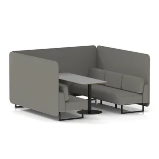 Brixworth Bench Booth in Single Tone