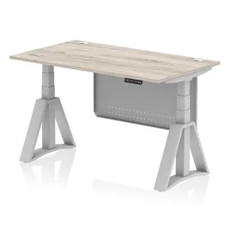 Air Height Adjustable Desk With Cable Ports