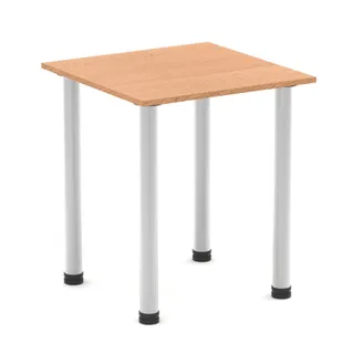 Impulse Square Table With Post Leg