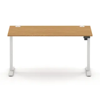 Air Lite Height Adjustable Desk With Cable Ports