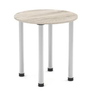 Impulse Round Table With Post Leg