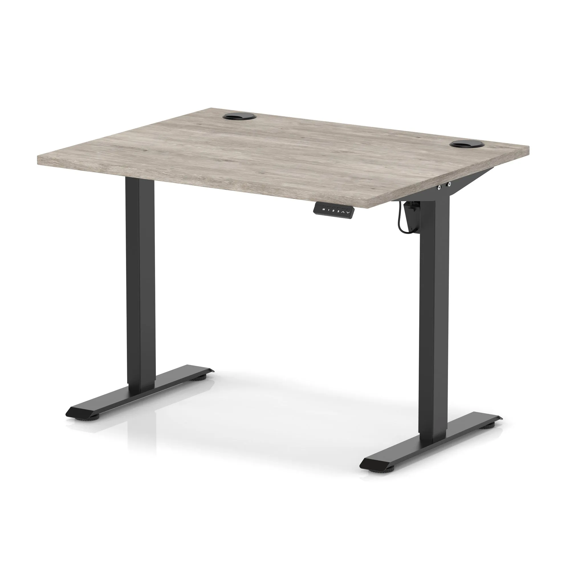EE - Air Lite Height Adjustable Desk With Cable Ports