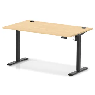 OE - Air Lite Height Adjustable Desk With Cable Ports