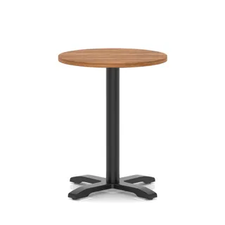 EE - Italia Round Poseur Table With Cross Base