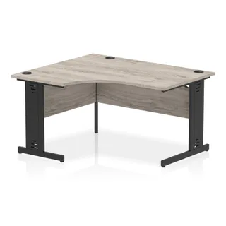 Impulse Crescent Desk Cable Managed Leg