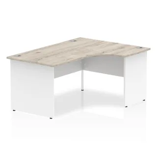OE - Impulse Crescent Desk Panel End Leg Two Tone