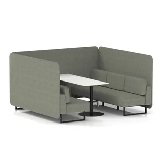 Brixworth Bench Booth in Single Tone