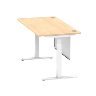 Air Height Adjustable Desk With Cable Ports