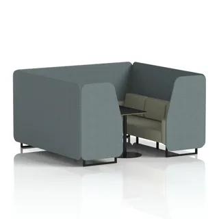 Brixworth Booth in Two Tone