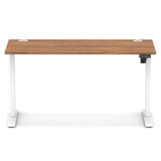 Air Lite Height Adjustable Slimline Desk With Cable Ports