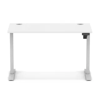 Air Lite Height Adjustable Slimline Desk With Cable Ports