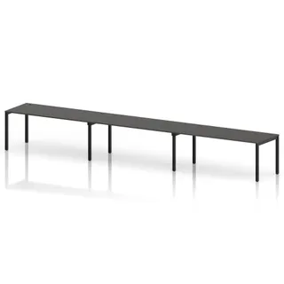 Impulse Single Row Bench Desk - 3 Person