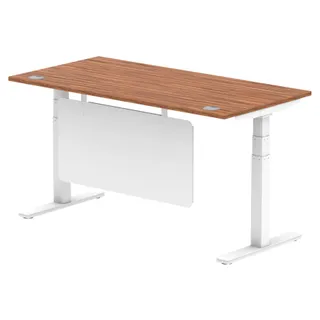 Air Height Adjustable Desk With Cable Ports