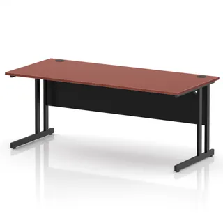 Impulse Straight Desk Cantilever Leg