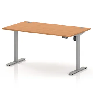Air Lite Height Adjustable Desk With Cable Ports