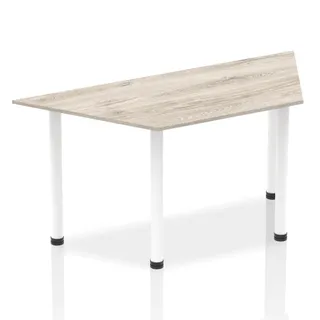 Impulse Trapezium Table With Post Leg
