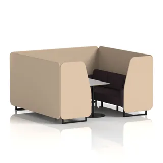 Brixworth Booth in Two Tone