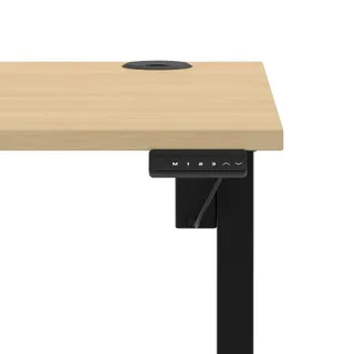 Air Lite Height Adjustable Desk With Cable Ports