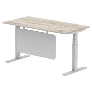 Air Height Adjustable Desk With Cable Ports