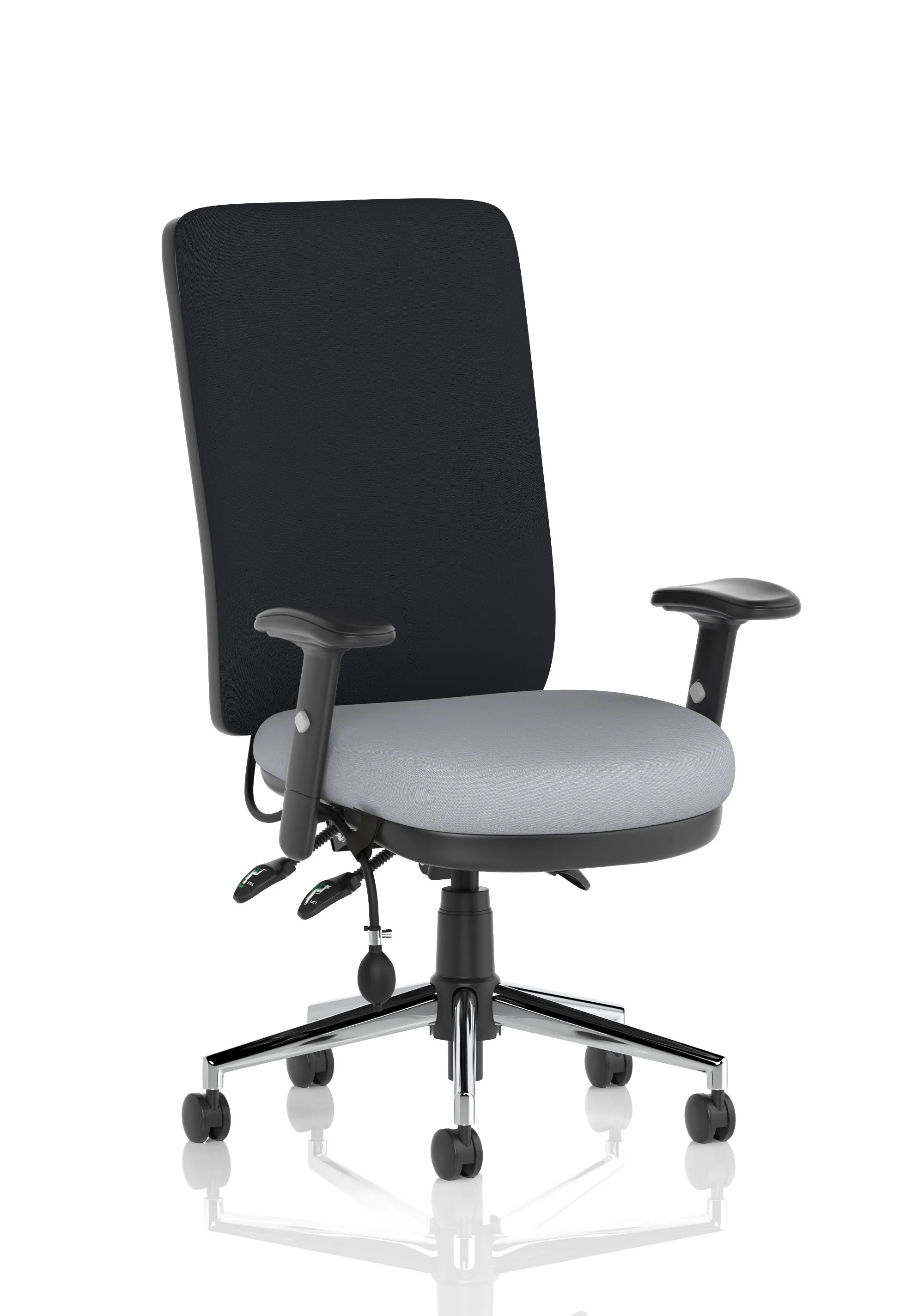 With Height Adjustable Arms