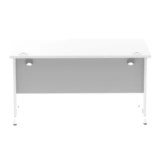 Impulse Straight Desk Cable Managed Leg