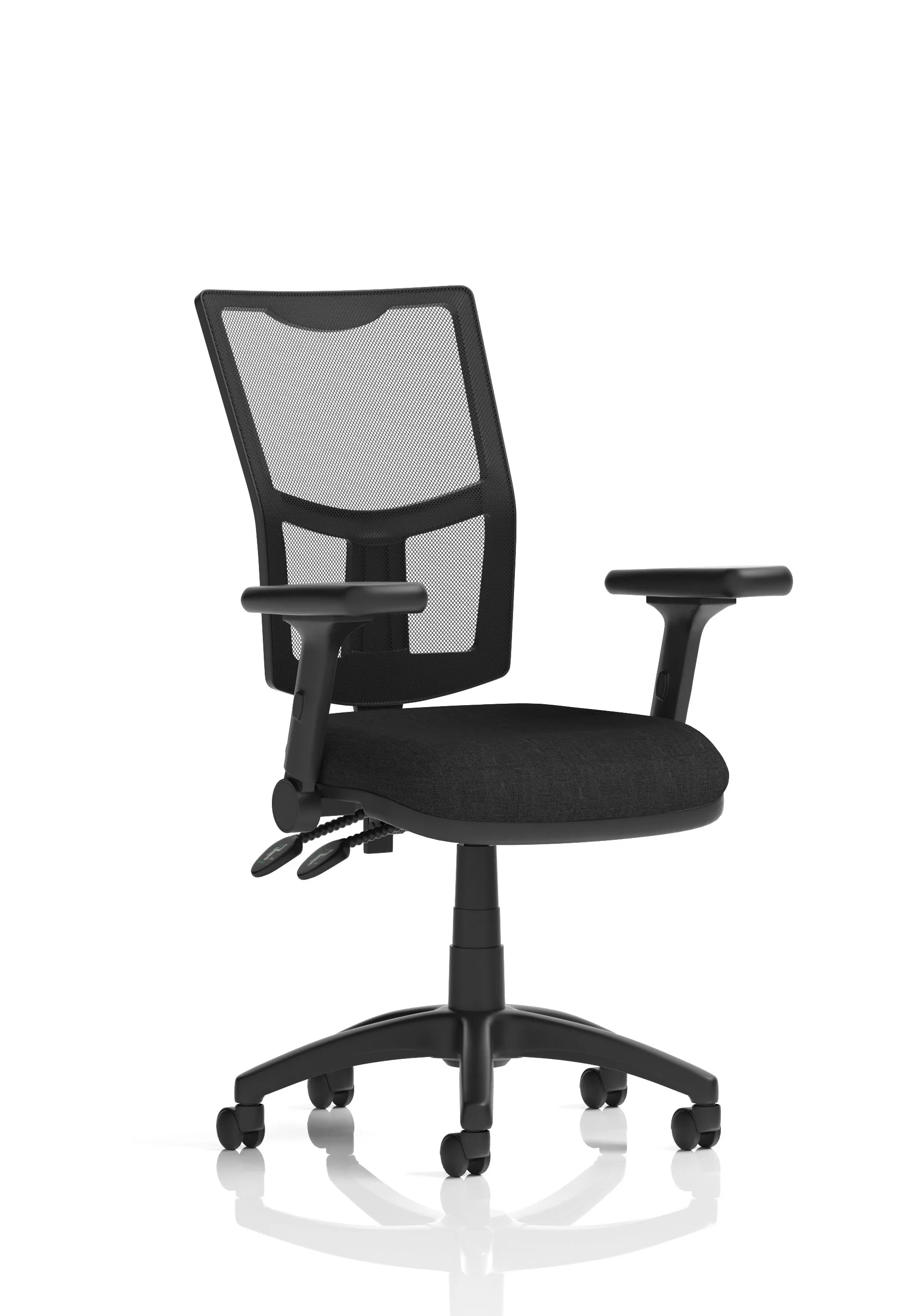 With Height Adjustable And Folding Arms