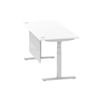 Air Height Adjustable Desk With Cable Ports