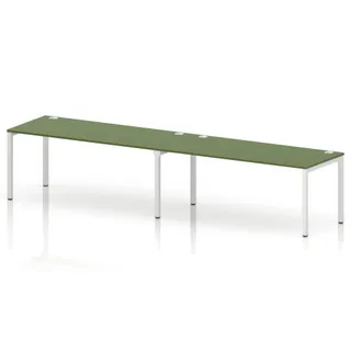 Impulse Single Row Bench Desk - 2 Person