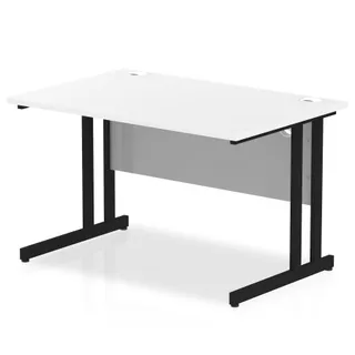 Impulse Straight Desk Cantilever Leg