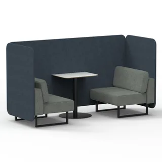 Brixworth Bench Booth in Two Tone