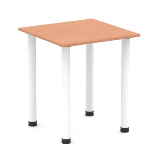 Impulse Square Table With Post Leg