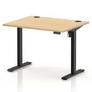 Air Lite Height Adjustable Desk With Cable Ports