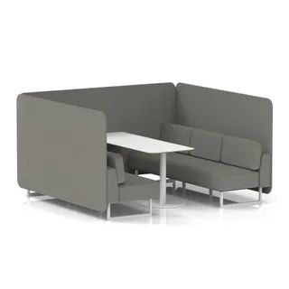 Brixworth Bench Booth in Single Tone