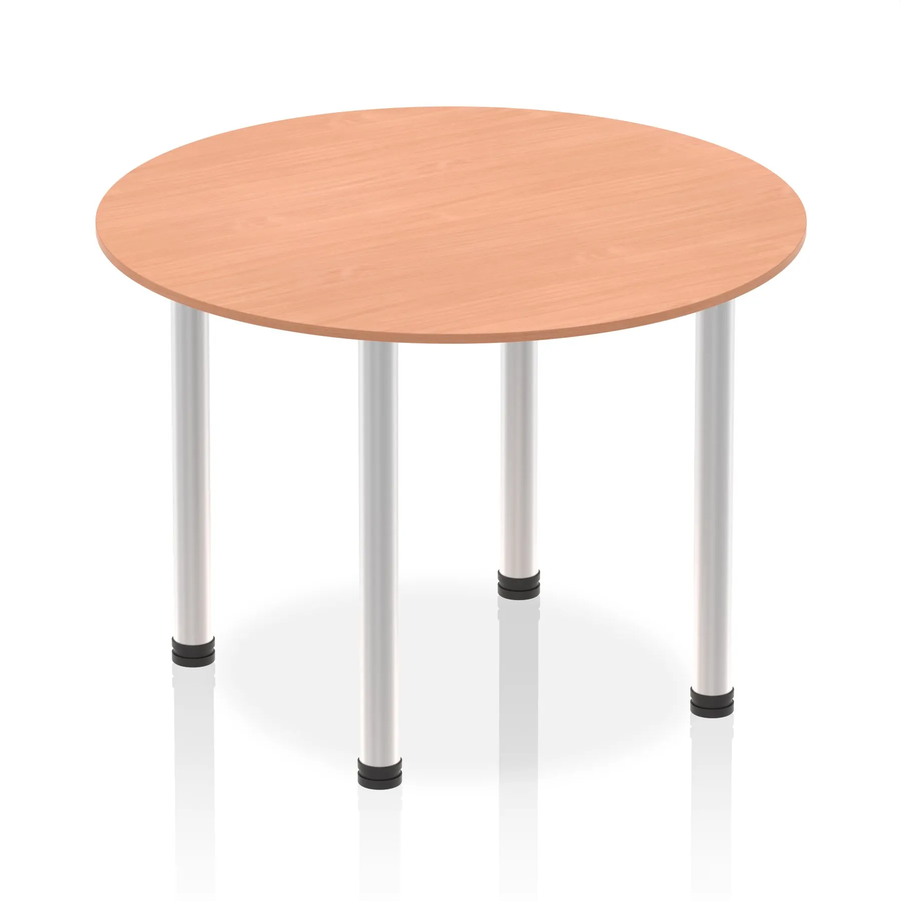 Impulse Round Table With Post Leg