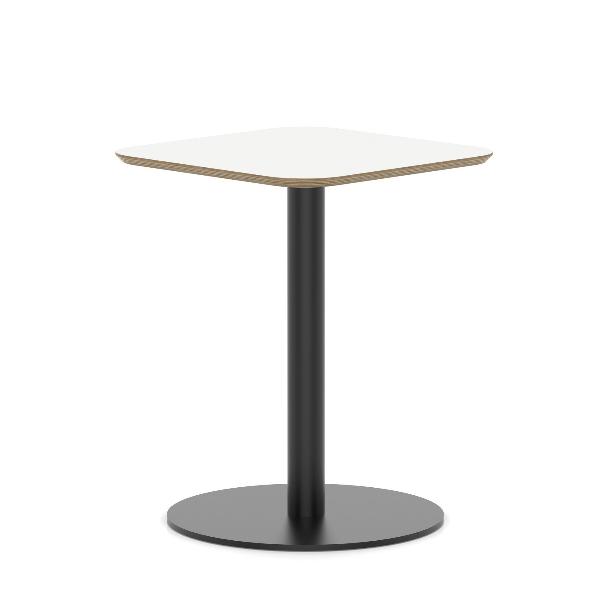 Brixworth Square Coffee Table With Disc Base