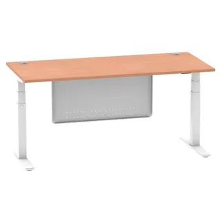 Air Height Adjustable Desk With Cable Ports