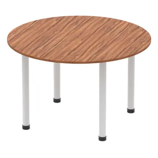 Impulse Round Table With Post Leg