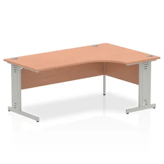 Impulse Crescent Desk Cable Managed Leg