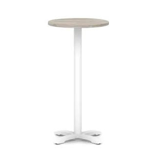 EE - Italia Round Poseur Table With Cross Base
