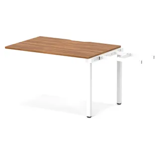 Evolve Plus Single Row Bench Desk Extension Kit