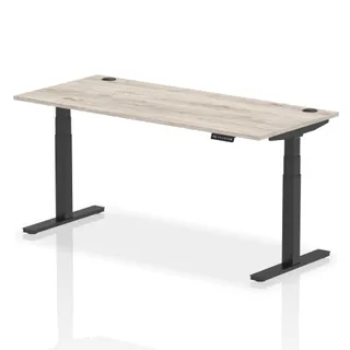 EE - Air Height Adjustable Desk With Cable Ports