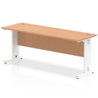 Impulse Slimline Desk Cable Managed Leg
