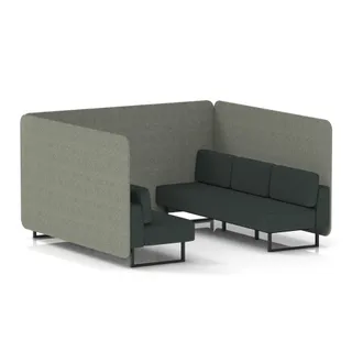 EE - Brixworth Bench Booth in Two Tone