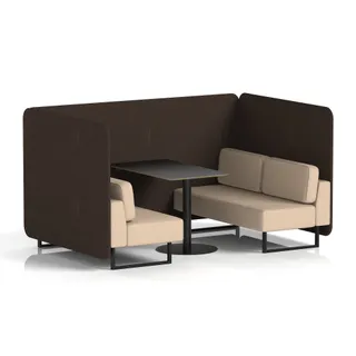 Brixworth Bench Booth in Two Tone