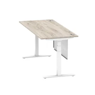 Air Height Adjustable Desk With Cable Ports